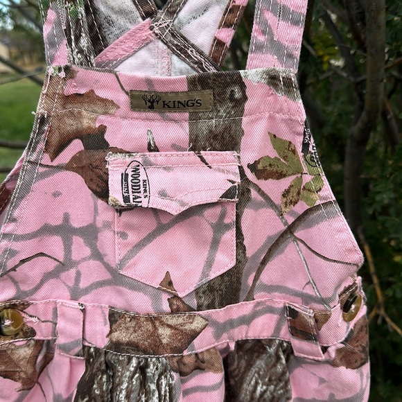 Pink Camo Suspender Dress - Picture 2 of 6